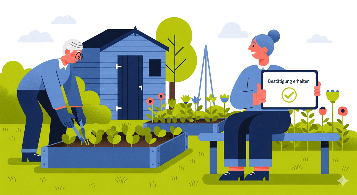 Schritt 3: Rentenpunkte werden gutgeschrieben